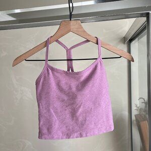 BEYOND YOGA cropped tank top in pink